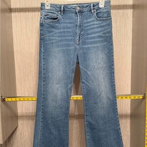 High Rise Blue Jeans